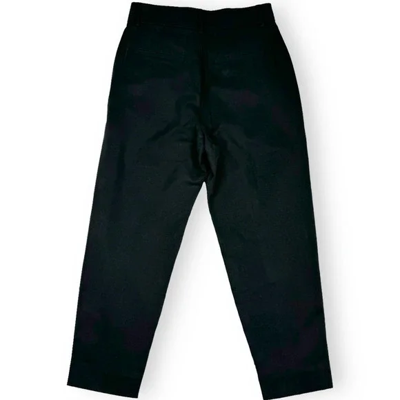 Everlane Women's The Tencel Way High Taper Pant Size 10 Black Ankle Pleated